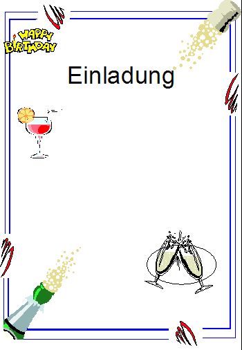 Einladungskarte